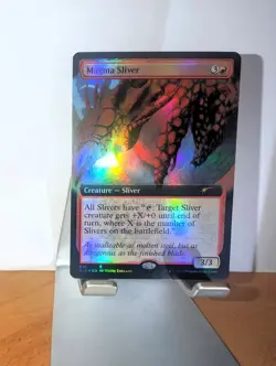 Magma Sliver (Extended Art) Secret Lair Drop Foil MTG NM - Image 1