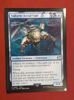 Valkyrie Aerial Unit - 84 - FIN - NM - MTG Magic the Gathering - Image 1