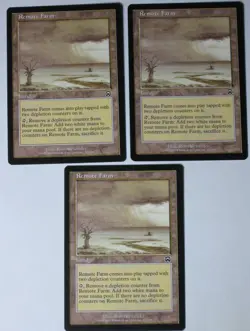 Remote Farm 3x - Mercadian Masques - MTG Magic the Gathering - Image 1