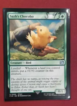 Sazh's Chocobo - 200 - FIN - NM - MTG Magic the Gathering - Image 1