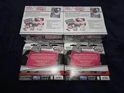 2x Pokemon Scarlet & Violet White Flare ETB & 2x White Flare Tech Sticker LOT - Image 2
