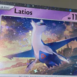 DOUBLE FULL WHOLE SWIRL 🌀💫 Latios 073/182 Promo Cosmos Paradox Holo Pokemon - Image 1