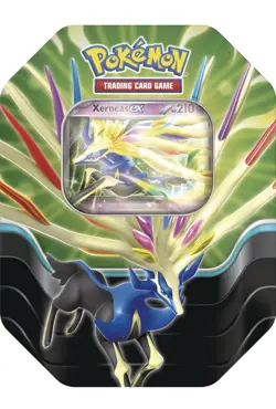 POKEMON TCG - Azure Legends Tin - Xerneas EX 2025 - Image 1