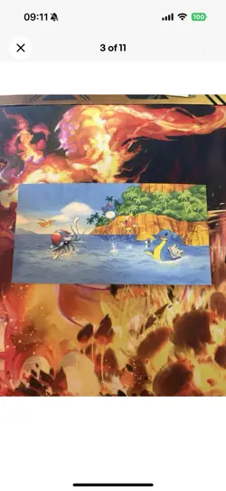 Pokemon Japanese Promo Southern Islands Postcards Rainbow and Tropical (5/6) - Image 3