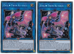 2x Evil Twin Ki-Sikil - (BLCR-EN096 - 1st Ed - Secret Rare) - NM - Yugioh - Image 1