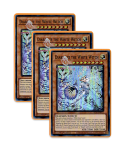 Yugioh! Diabellze the White Witch ALIN-EN012 (SR) 1st Ed 3x - Image 1