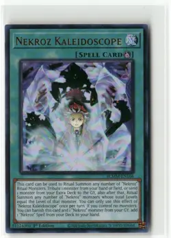 Yugioh Nekroz Kaleidoscope BLMM-EN166 Ultra Rare NM 1st Ed - Image 1