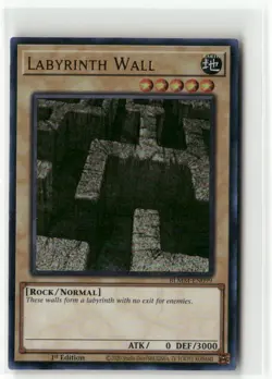 Yugioh Labyrinth Wall BLMM-EN099 Ultra Rare NM 1st Ed - Image 1