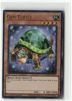 Yugioh Gem-Turtle BLMM-EN111 Ultra Rare NM 1st Ed - Image 1