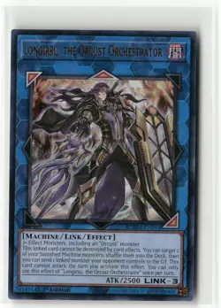 Yugioh Longirsu, the Orcust Orchestrator BLMM-EN094 Ultra Rare NM 1st Ed - Image 1
