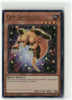 Yugioh Gem-Armadillo BLMM-EN108 Ultra Rare NM 1st Ed - Image 1