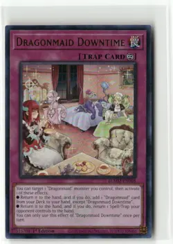 Yugioh Dragonmaid Downtime BLMM-EN068 Ultra Rare NM 1st Ed - Image 1