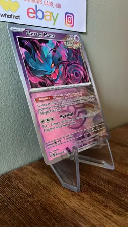 Pokemon Flutter Mane Prismatic Evolutions Master Ball Reverse Holo Card 043/131 - Image 2