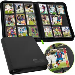 Trading Card Binder for Cards, 9 Pocket, 504 Side Loading Sports Card Binder,... - Image 1