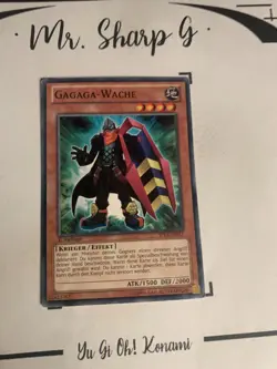 GAGAGA-WACHE - 1. AUFLAGE SP14-DE011 DEUTSCH Yu-Gi-Oh! CARD GAME TCG ORIGINAL - Image 3