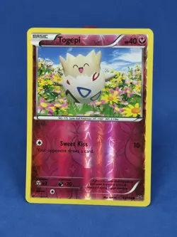 Togepi Reverse Holo 43/108 Roaring Skies Pokemon Card Tcg Ccg 2015 - Image 1