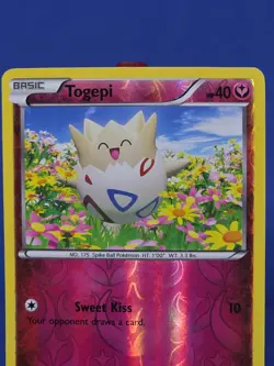 Togepi Reverse Holo 43/108 Roaring Skies Pokemon Card Tcg Ccg 2015 - Image 3