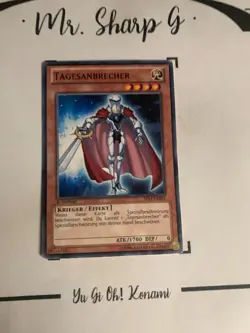 TAGESANBRECHER - 1. AUFLAGE SP14-DE002 DE Yu-Gi-OH! CARD FOIL COMMON RARE TCG - Image 2