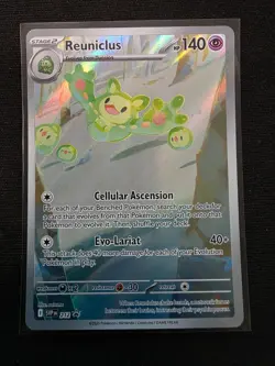 Reuniclus 212 NM - Holo Promo - 2025 TCG Pokemon SV Scarlet & Violet Card - Image 1
