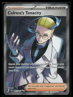 Pokemon Card - S&V Shrouded Fable EN - 087/064 - Colress's Tenacity - Ultra Rare - Image 1