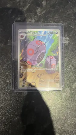 133/086 Whirlipede : Illustration Rare Card : SV-10.5 Black Bolt : Pokemon TCG - Image 1