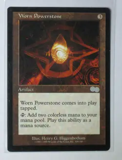 Worn Powerstone - Urza's Saga - MTG Magic the Gathering - Image 1