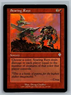 Magic The Gathering Invasion Searing Rays #165/350 MTG TCG CCG - Image 1