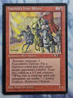 Varchild's War-Riders x 2 - Alliances - Magic the Gathering - MTG - Light Play - Image 4