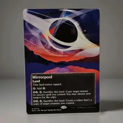 MTG - Mirrorpool - Borderless Edge of Eternities Stellar Non Foil 72 - NM/M - Image 1