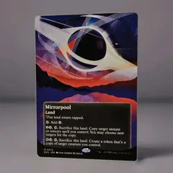 MTG - Mirrorpool - Borderless Edge of Eternities Stellar Non Foil 72 - NM/M - Image 2