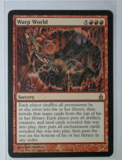 Warp World - Ravnica: City of Guilds - MTG Magic the Gathering - Image 1
