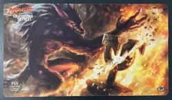 MTG Ancient Grudge Playmat GP 2016 Magic The Gathering Ultra Pro Commander - Image 1