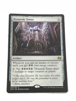 Dynavolt Tower x1 Kaladesh NM Mint English Mtg Magic The Gathering 208/264 R Are - Image 1
