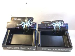 Lot 2 MTG Magic The Gathering Ultimate Masters Booster Box Only Empty NO CARDS - Image 1