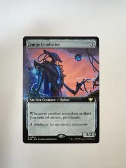 MTG Edge Of Eternities - Surge Conductor 0039 Non Foil (Extended Art) - Image 1