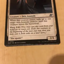 All-Fates Stalker MTG Edge of Eternities Regular Crimped bottom - Image 2