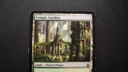 Magic the Gathering Temple Garden rare land Ravnica City of Guilds - LP MTG card - Image 3