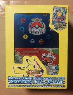 WCS 2023 Yokohama Deck Supply Set Pokemon Center Limited No Promo Cards E486 - Image 1