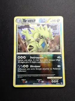 Tyranocif 26/95 Reverse HGSS Dechainement Carte Pokemon FR - Image 1