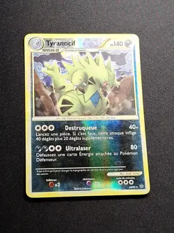 Tyranocif 26/95 Reverse HGSS Dechainement Carte Pokemon FR - Image 4