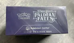 Pokemon TCG Pokemon Center Exclusive Paldean Fates ETB - Sealed - Image 3