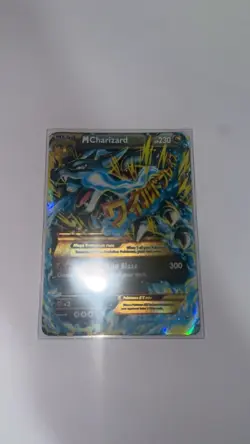Pokemon Off Centre Mega Charizard Ex SR 108/106 Flashfire NM Condition - Image 1