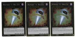 3x Number 11: Big Eye - (PGL3-EN063 - 1st Ed - Gold Rare) - NM - Yugioh - Image 1