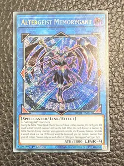 Altergeist Memorygant - Secret Rare 1st Edition BROL-EN045 - NM - YuGiOh - Image 1
