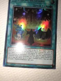 Mythical Bestiary EXFO-EN058 Ultra Rare 1st Edition YuGiOh NM Near Mint Quick - Image 2