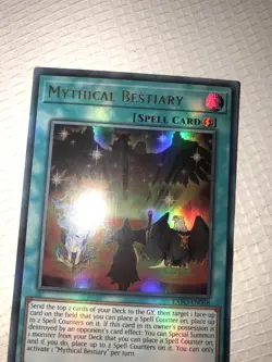 Mythical Bestiary EXFO-EN058 Ultra Rare 1st Edition YuGiOh NM Near Mint Quick - Image 3