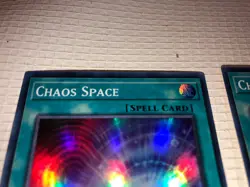 Lot 2 X Chaos Space Spell Toon TOCH-EN009 1st Edition NM Near Mint YuGiOh - Image 5