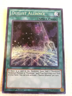 Yugioh! Duelist Alliance Secret Rare MACR-EN063 1st Edition Spell NM Near Mint - Image 1