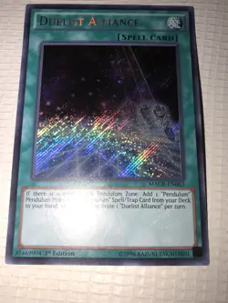Yugioh! Duelist Alliance Secret Rare MACR-EN063 1st Edition Spell NM Near Mint - Image 2