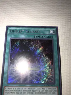 Yugioh! Duelist Alliance Secret Rare MACR-EN063 1st Edition Spell NM Near Mint - Image 3